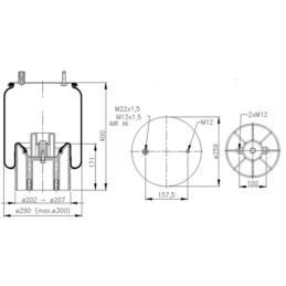 PODUSZKA ZAW 4157NP05 KPL