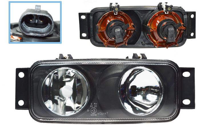 HALOGEN SCANIA 4 BIAŁY PRAWY