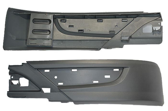SPOILER ZDERZ.MB ACTROS 3 H-195MM LEWY