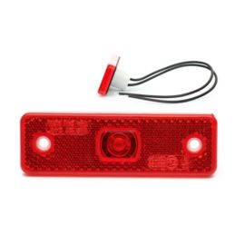 Lampa obrys LED WAŚ W44 czerwona z uszczelką