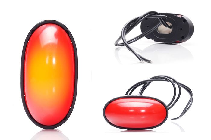 Lampa obrys LED WAŚ W255N czerwona