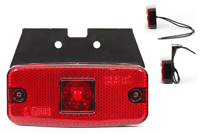 Lampa obrys LED WAŚ W46 czerwona