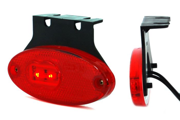 Lampa obrys LED WAŚ W65 czerwona podwieszana