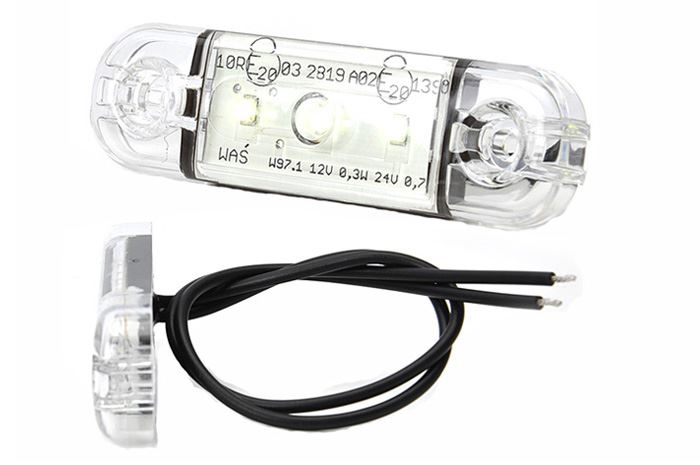 Lampa obrys LED WAŚ W97.1 biała