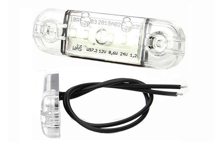 Lampa obrys LED WAŚ W97.2 biała