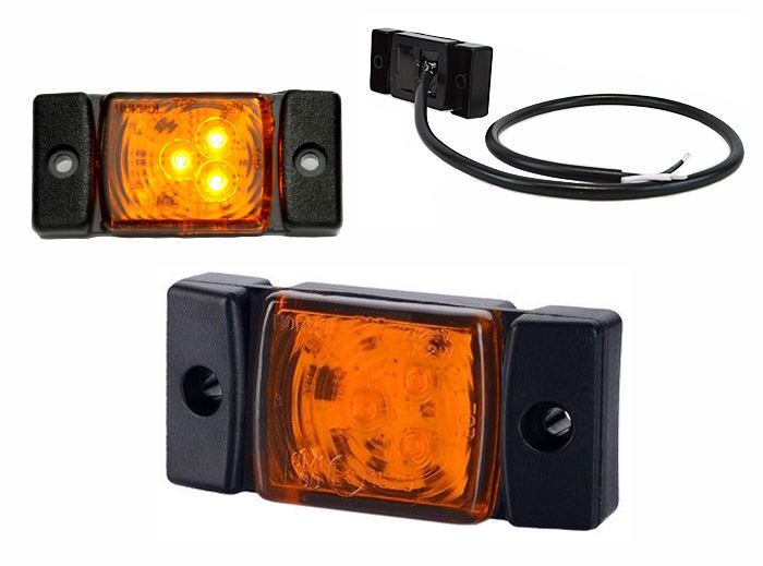 LAMPA OBRYS LED  HOR-40 ŻÓŁTA