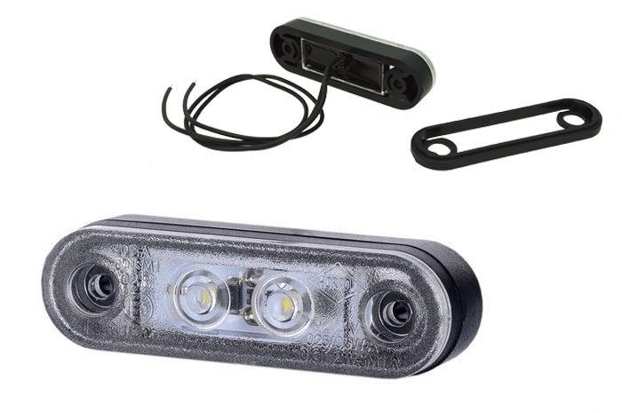 Lampa obrys LED HOR72 biała