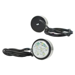 LAMPA JAZDY DZIENNEJ  LED EGKAL DLD.2 2SZT OKRĄGŁĄ