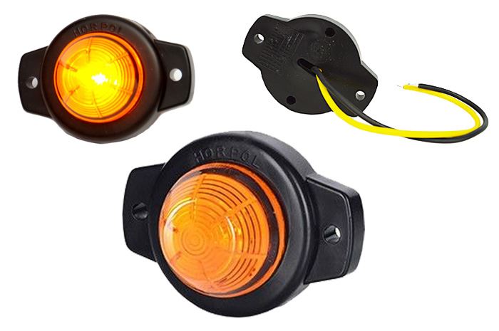 Lampa obrys LED HOR51 żółta ozdobna