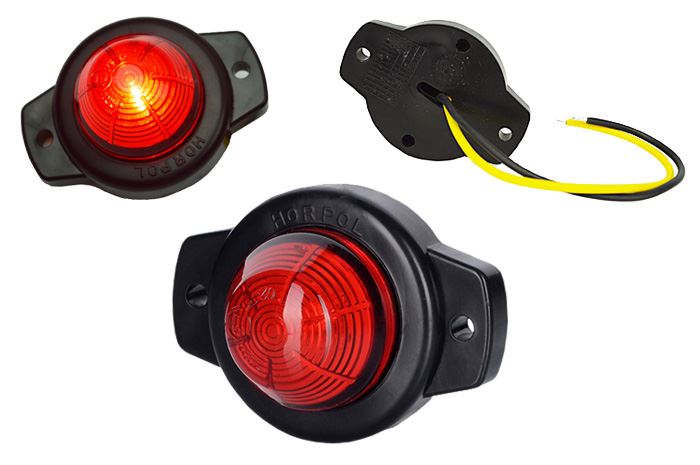 Lampa obrys LED HOR51 czerwona