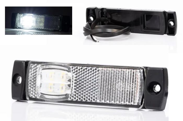 LAMPA OBRYS LED  FT-18 BIAŁA