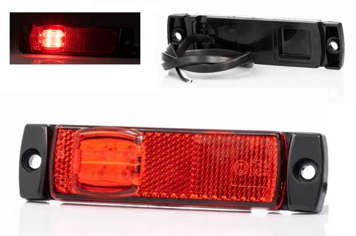 Lampa obrys LED FT-018 czerwona