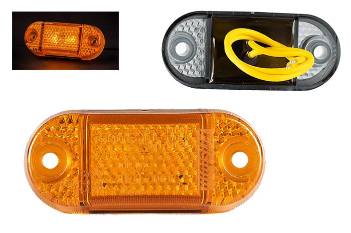 LAMPA OBRYS LED  FT-62 ŻÓŁTA