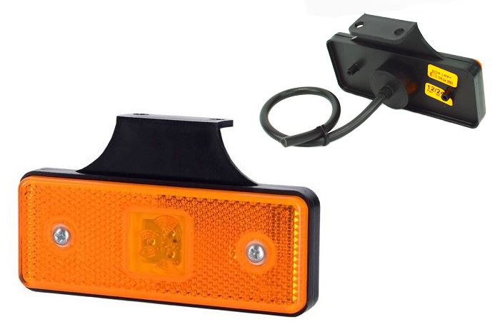 Lampa obrys LED HOR42 żółta podwieszana