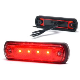 Lampa obrys LED W189 czerwona