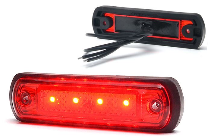 Lampa obrys LED W189 czerwona