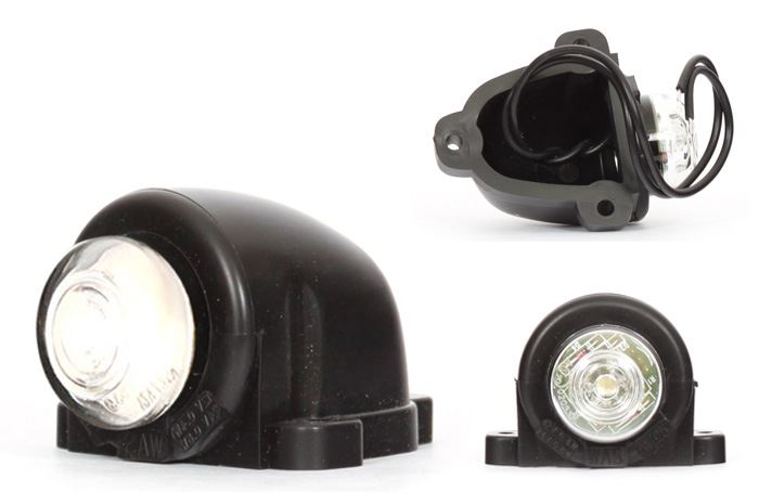 Lampa obrys-d LED W25 biała