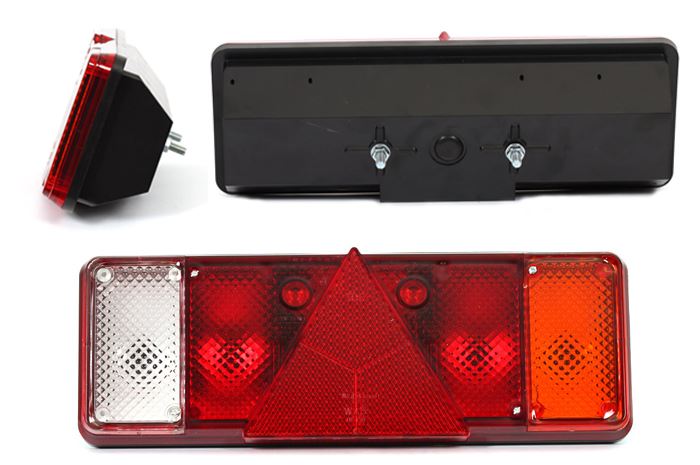 Lampa tylna LED-ŻAR W09DP 24V prawa