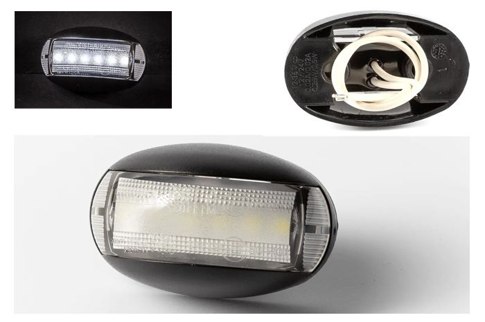Lampa obrys LED FT-067 biała