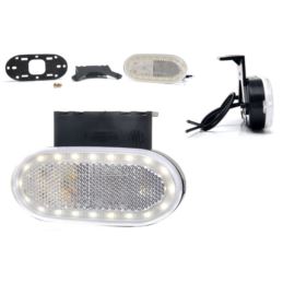 Lampa obrys LED W197 biała
