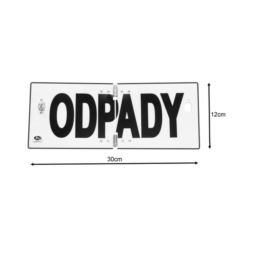 TABLICA -ODPADY MAŁA ŁAMANA