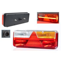 Lampa tylna LED-ŻAR FT-500 /gniazdo/ prawa