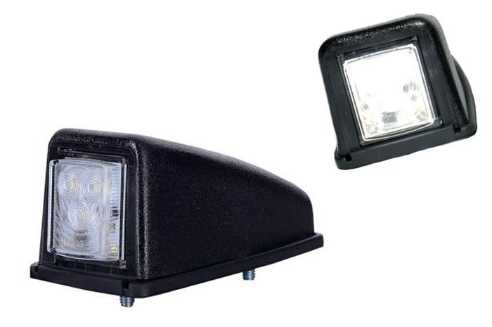 Lampa obrys-d LED HOR44 biała