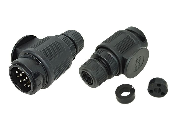 WTYCZKA 12V 13-PIN  PLASTIK ERICH JAEGER