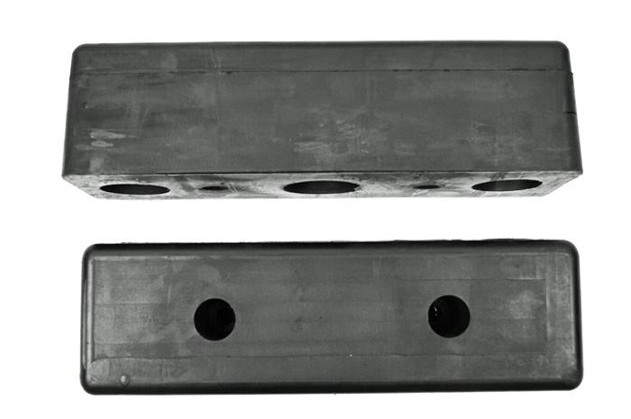 ODBÓJ DOJAZDOWY 300X100X80/2-OTWORY