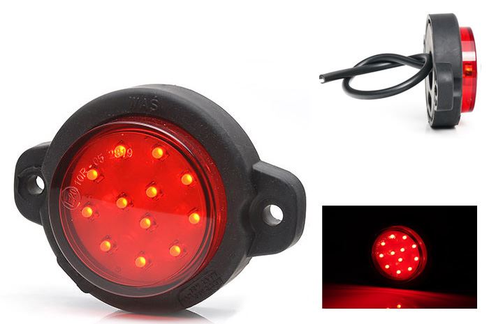 Lampa tylna LED W236 S-2 uszy
