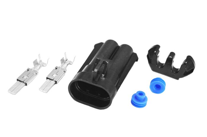 Gniazdo Dukon 6,3 2-pin