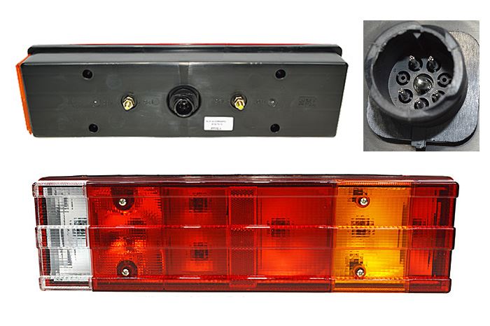 LAMPA TYŁ 7-SEG MB ATEGO /GNI.TYŁ/ PRAWA TR