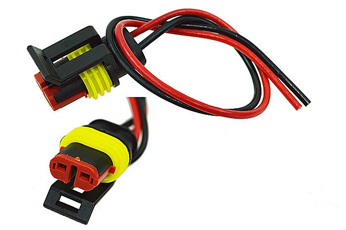 WTYCZKA SUPERSEAL 2-PIN Z PRZEW+