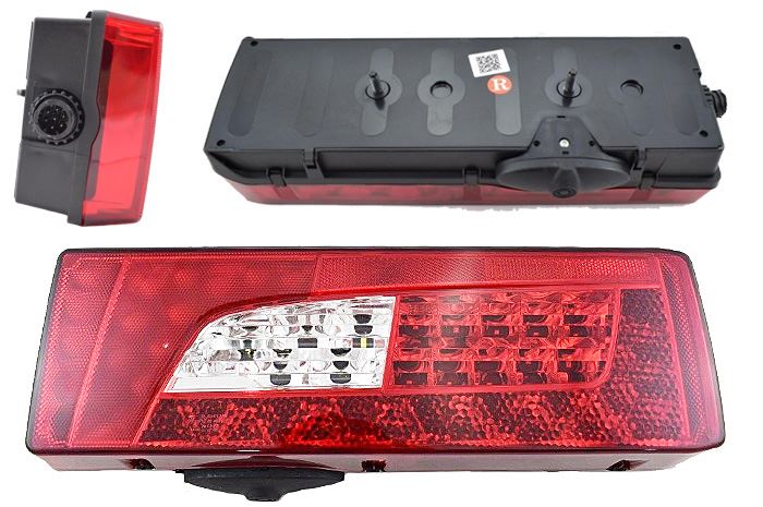 LAMPA TYŁ SCANIA 6 LED PRAWA