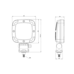Lampa robocza LED FT-036 SLIM 1400lm