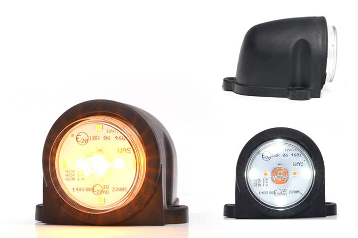 Lampa kierunku-poz LED W237 narożna