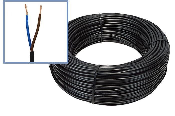 PRZEWÓD ELEK  2-ŻYŁOWY  YLY-S 2X1