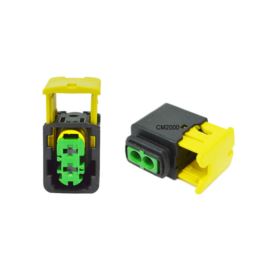 Wtyczka HDSCS 2-pin zielona VOLVO