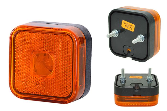 LAMPA OBRYS  HOR-23 ŻÓŁTA MAN