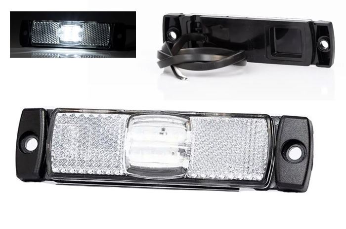 Lampa obrys LED FT-017 biała