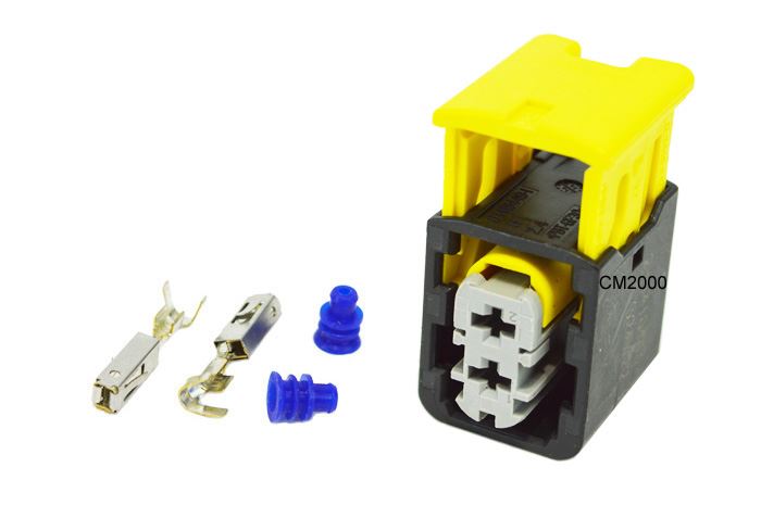 Wtyczka HDSCS 2-pin szara VOLVO