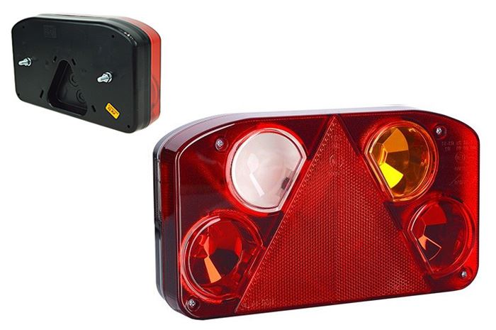 Lampa tylna ŻAR HOR68 prawa PM+COF