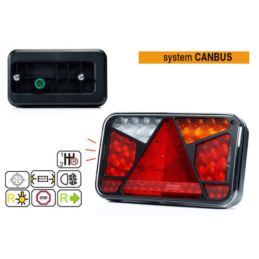 Lampa tylna LED FT-370 CANBUS 12V GNI 6-PIN prawaR