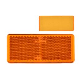 Odblask WAŚ UP96x42 żółtyy z taśmą