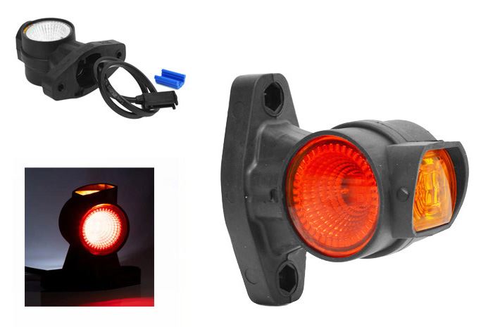 Lampa obrys-w LED FT-140 krótka prawa QS075