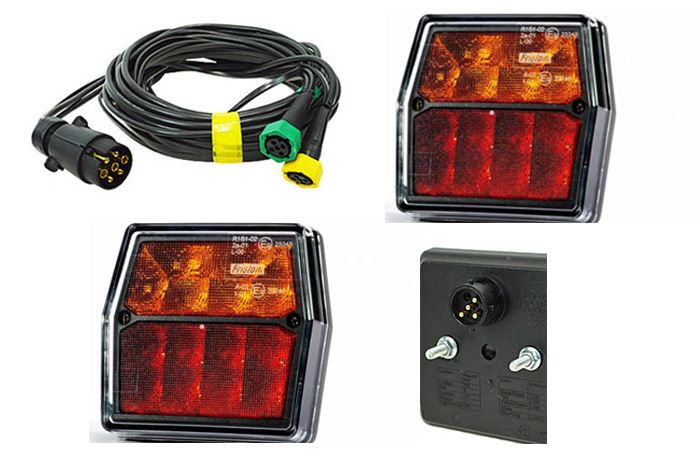 ZESTAW LAMP FT-222 WIĄZKA  7/4,5M