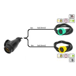 ZESTAW LAMP FT-88 WIĄZKA 13/6M