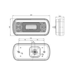 Lampa tylna LED FT-130 GNI PM.R