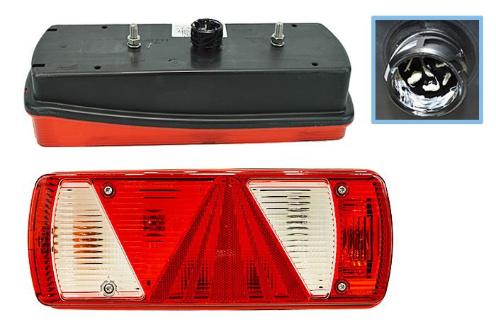 LAMPA TYŁ NACZ ECOPOINT 2 LEWA