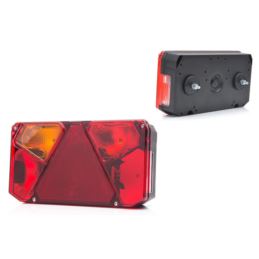 Lampa tylna ŻAR W125L lewa z p-mgielnym
